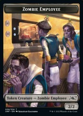 Zombie Employee Token - Foil